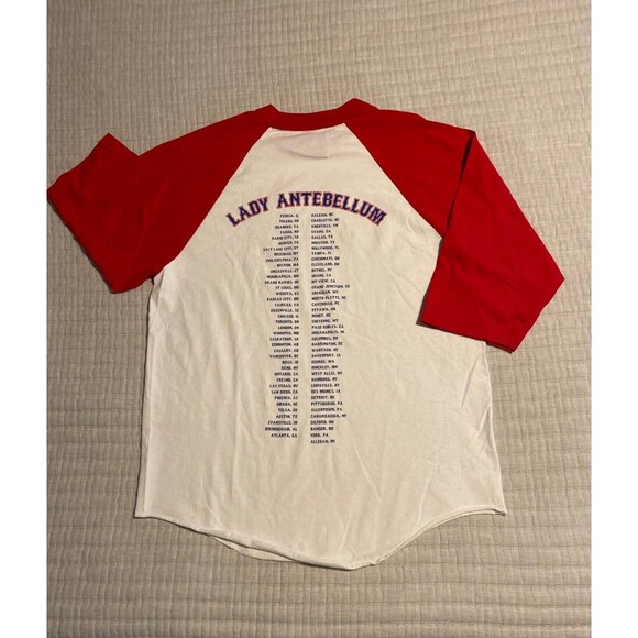 Lady Antebellum raglan jersey 2014 concert shirt - Picture 4 of 5